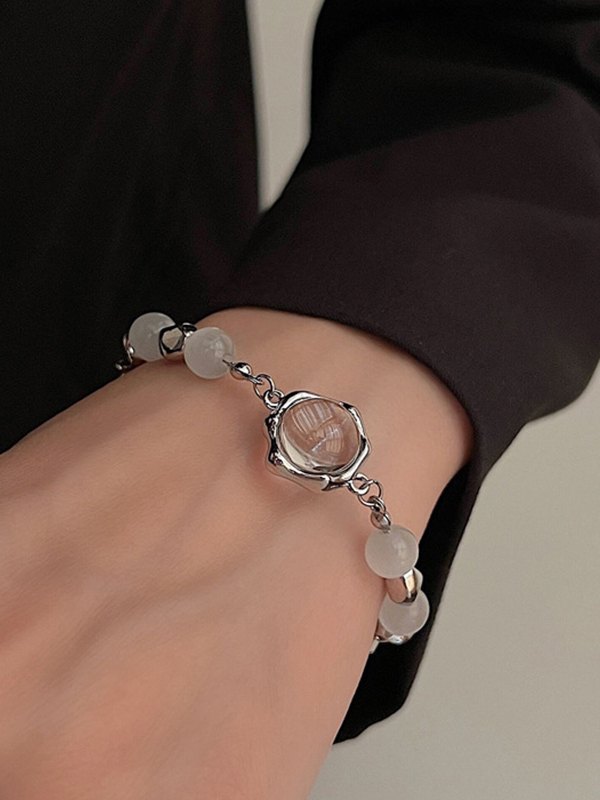 Pulsera Estrella Redonda Ajustable-4